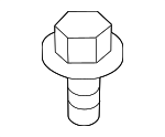 11515767 - Body: Bumper Cover Bolt for GM Image