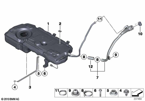 Fuel Tank for 2011 Mini JCW ALL4 #0