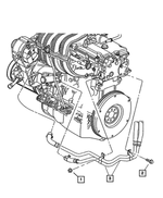 55037591AE - Air Conditioning &amp; Heater: Supply &amp; Return Tube &amp; Hose for Mopar Image