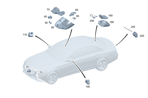 Camera for 2021 Mercedes-Benz S500 #0