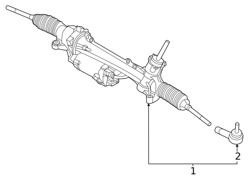 Steering Gear & Linkage for 2022 Kia EV6 #0