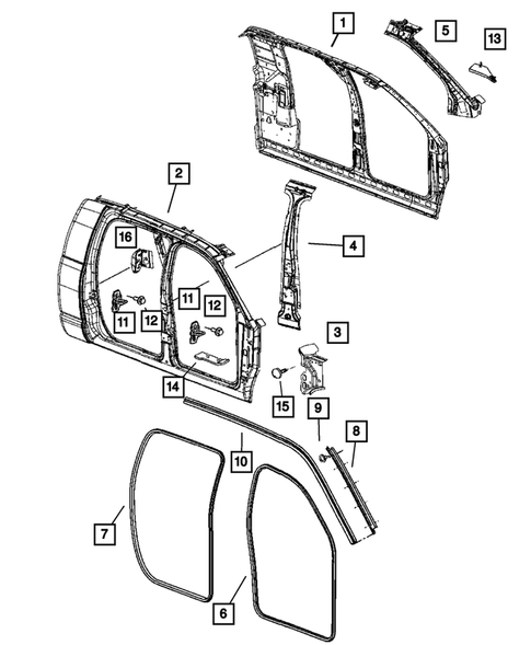 Aperture Panel for 2007 Dodge Ram 3500 #2