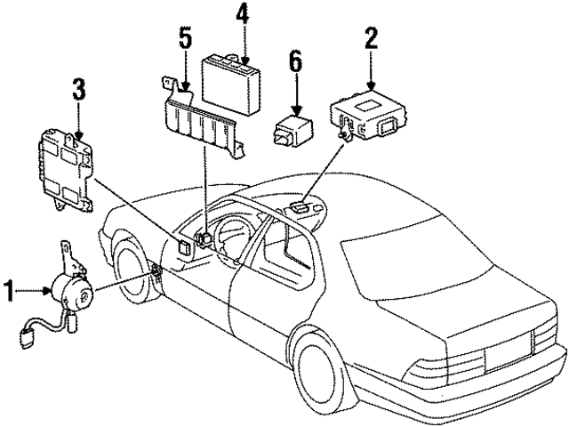 8974750030 - Electrical: Beeper for Lexus Image