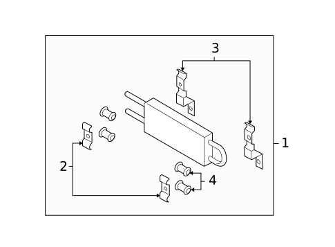 Power Steering Oil Cooler for 2011 INFINITI FX50 #0