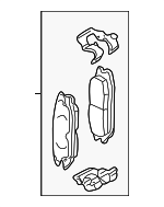 19152685 - Brakes: Brake Pads for GM Image