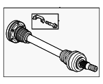85597888 - : Axle Assembly for Chevrolet: Corvette Image