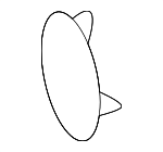 57731VA320 - : Tow Eye Cap for Subaru: WRX, WRX STI Image