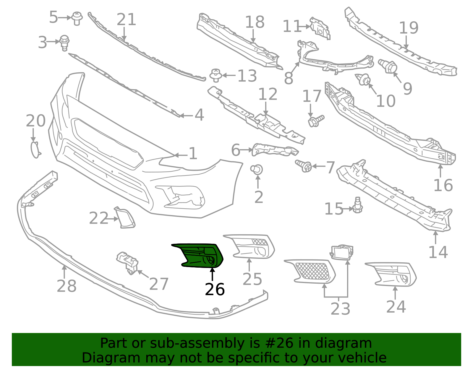 2018-2021 Subaru Bezel 57731VA340 | Subaru Online Parts