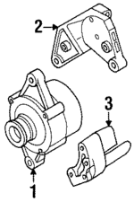 2902768300 - Electrical: Alternator for Isuzu Image
