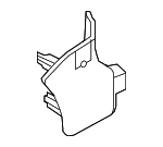 8L8Z7802344AB - Body: Cowl Trim for Ford: Escape Image