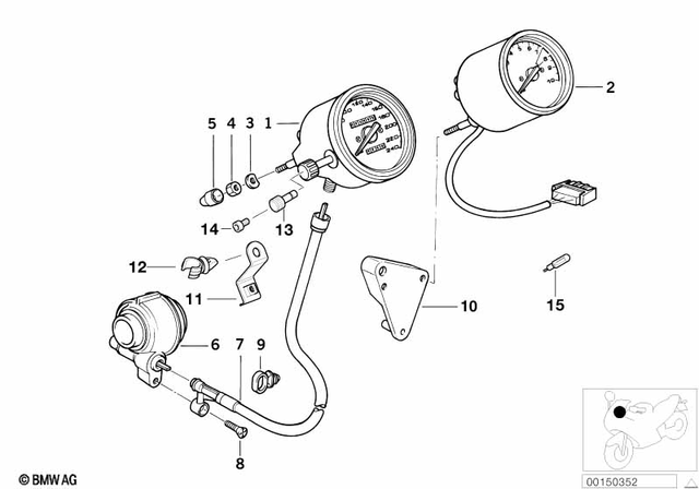 62127676300 - : Resetting Knob for BMW-Motorrad Image