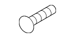 814563S000 - Body: Striker Screw for Hyundai Image