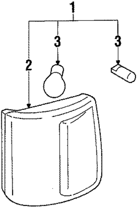 Park Lamps for 1988 Isuzu Trooper #0