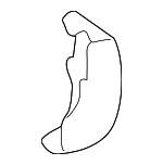 10274697 - Body: Seat Belt Cover for Chevrolet: Venture | Oldsmobile: Silhouette Image