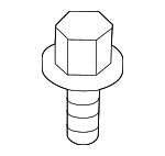 281714R000 - Engine: 2006-2024 Hyundai - Air Cleaner Assembly Bolt for Hyundai: Accent, Azera, Elantra, Elantra GT, Kona, Kona N, Palisade, Santa Cruz, Santa Fe, Santa Fe Sport, Santa Fe XL, Sonata, Tucson, Veloster, Veloster N, Veracruz Image