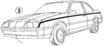 25512038 - Body: Stripe Tape for Buick: Skyhawk Image