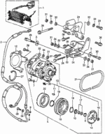 90651SA5701 - Body/Air Conditioning: BAND, HOSE for Honda Image