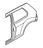 5G3809843 - Body: Quarter Panel for Volkswagen: Golf, GTI Image