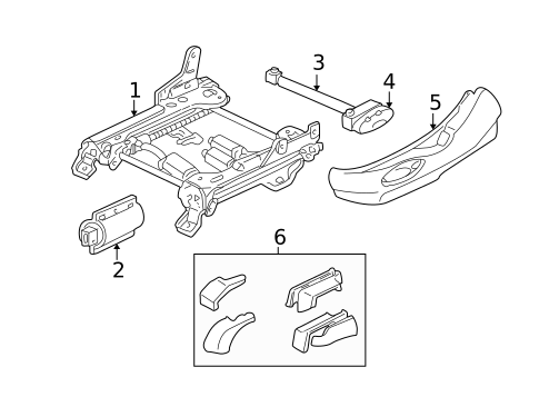 Tracks & Components for 2005 Mercury Sable #0