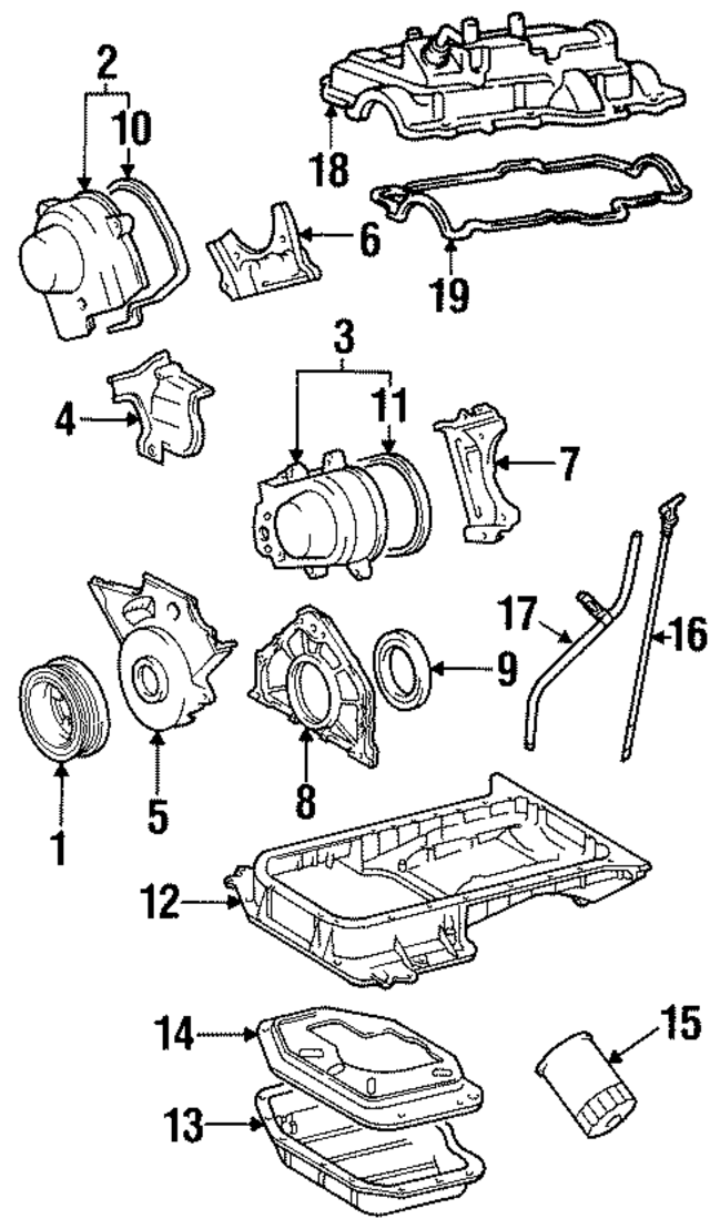 1210250050 - Engine: Oil Pan for Lexus Image