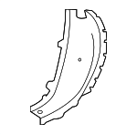 C2P13419 - Body: Lock Pillar for Jaguar Image