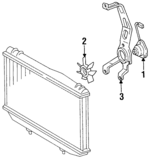 1636146070 - : Fan Blade for Toyota: Supra Image