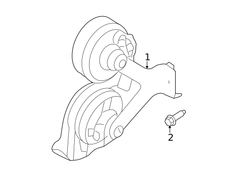 Horn for 2019 Ford Edge #0