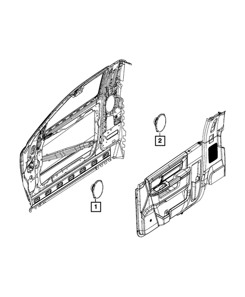 Radio, Antenna, Speakers, DVD, and Video systems for 2024 Ram 3500 #25