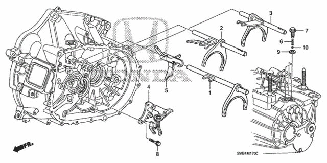 MT Shift Fork (2.0L) for 2011 Honda Civic #0