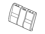 82122SVAA01 - Body: Seat Back Pad for Honda: Civic Image