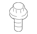 90144TL0G00 - Body: Outer Support Bolt for Honda: Clarity, Fit, HR-V Image