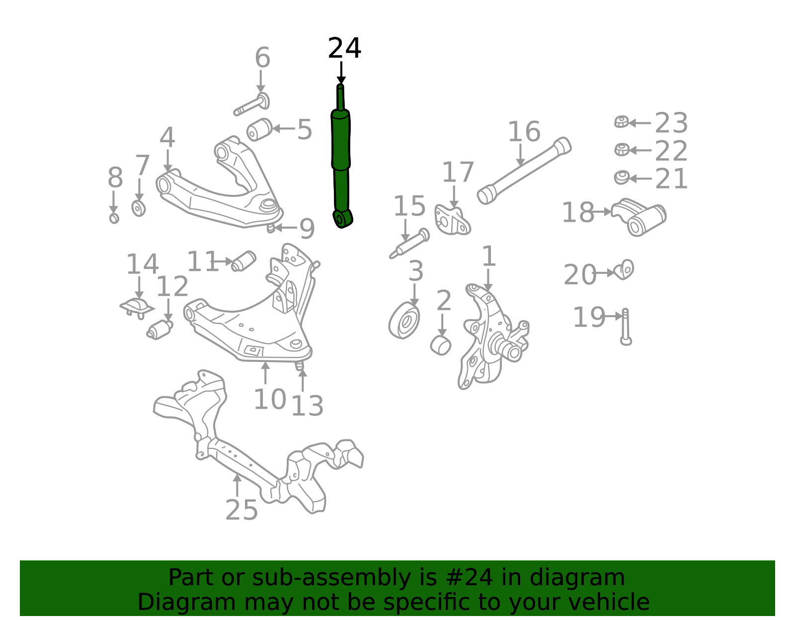 thumbnail image 2 of OEM Nissan Front Sway Bar Bushings – 1998-2000 Frontier 2WD Regular Cab (Set Of 2) 2 of 3