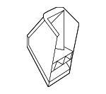 68359300AA - Body: Coat Hook Bracket for Ram: 1500 Image