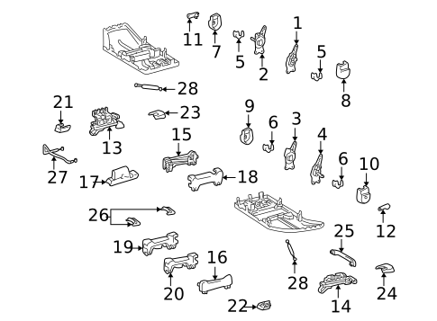 Tracks & Components for 2005 Toyota Land Cruiser #0