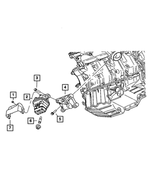 6102019 - 5.7L Gas; Engine: Hex Head Bolt And Washer, Mounting for Mopar Image