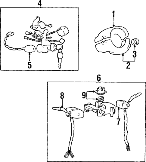 Switches for 1998 Hyundai Sonata #0