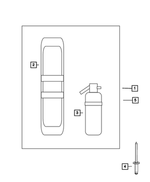 55352852AA - Wheels: Tool Set for Mopar Image