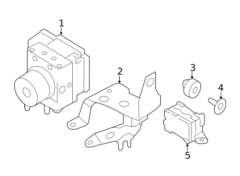 Anti-Lock Brakes for 2012 Nissan Murano #0