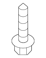 9YA110607 - Exhaust: Stay Bracket Mount Bolt for Mazda: 3, 6, CX-3, CX-30, CX-50, CX-7, CX-70, CX-9, CX-90, MX-30 EV, MX-5 Miata, Protege, Protege5 Image
