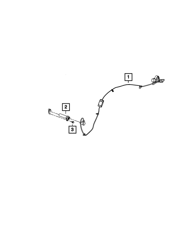 68644734AA - Engine: Engine Block Heater Cord for Mopar Image