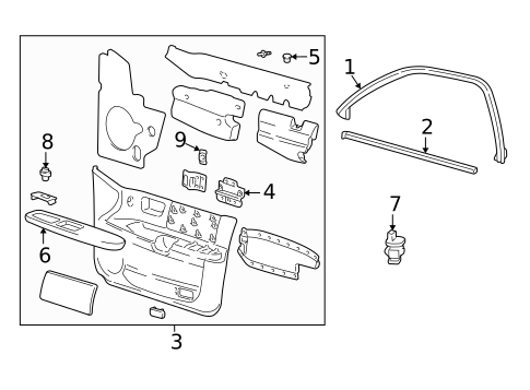 Switches, Solenoids & Actuators for 2002 Ford Taurus #1