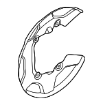 34206892750 - : Splash Shield for Mini: Countryman Image