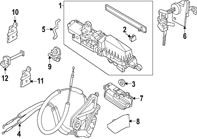 806077JA3B - Body: Handle, Outside for INFINITI: QX80 Image
