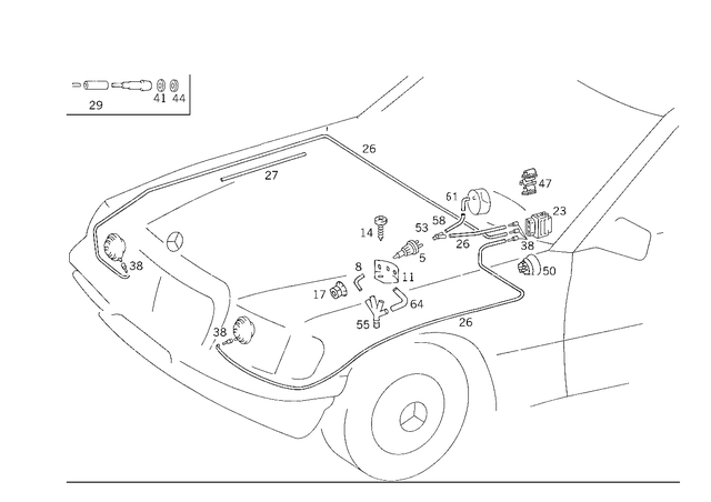 1268000078 - Vacuum System: Check Valve for Mercedes-Benz Image image