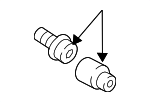 4F0698139C801 - Suspension: Wheel Bolt for Audi Image