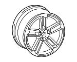 8S0601025CG - : Wheel, Alloy for Audi: TT Quattro, TT RS Quattro, TTS Quattro Image