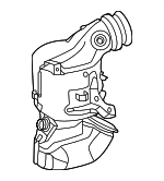 6541406904 - Exhaust: Exhaust Gas Line for Mercedes-Benz Image