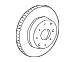 45251TARG00 - : Brake Rotor for Acura Image