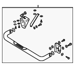 1L5Z16450CA - Body: Tube Assembly for Ford: Ranger Image