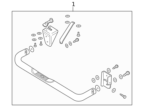 Running Board for 1999 Ford Ranger #1